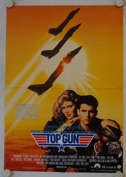 Top Gun - Sie fürchten weder Tod noch Teufel originales deutsches Filmplakat